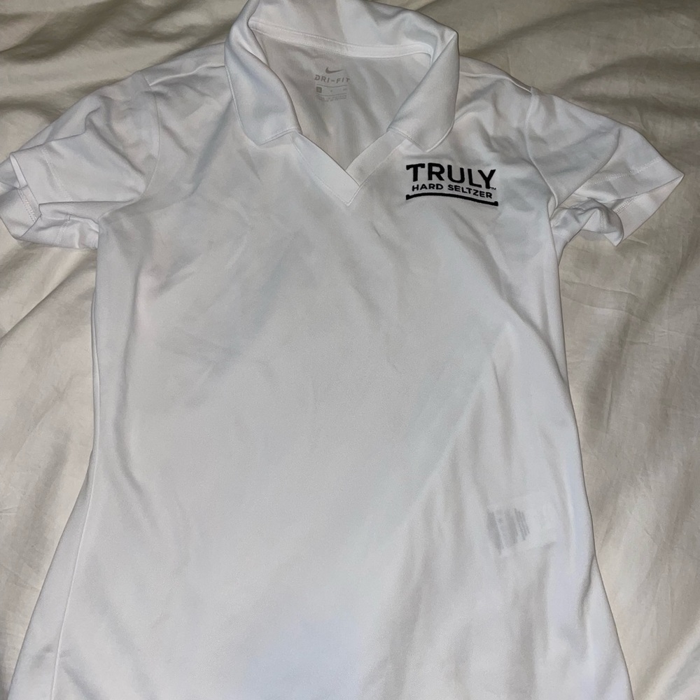 Truly Hard seltzer nike dri fit polo